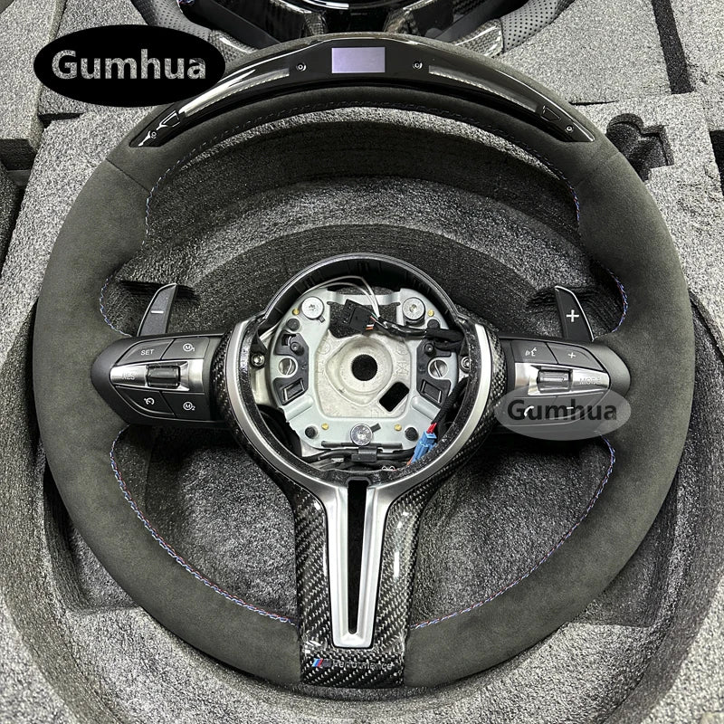 Alcantara LED Steering Wheel for BMW M Series & F-Chassis Models