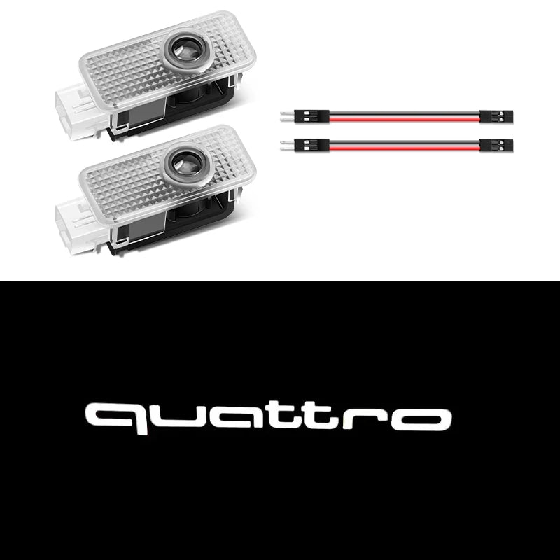 LED Car Door Welcome Projector Lights – For Audi S-Line Models