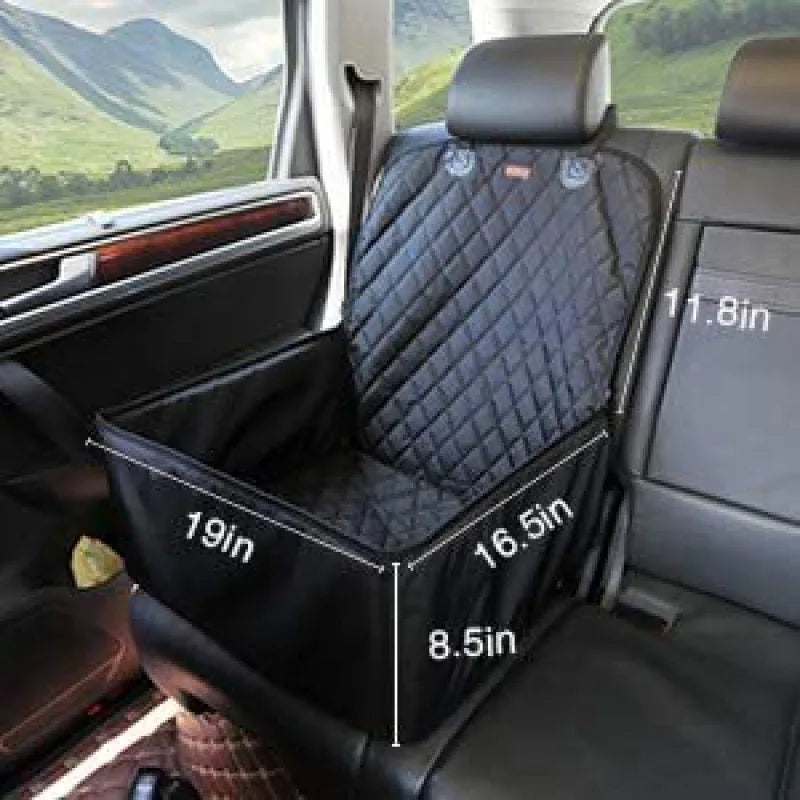 Pet Car Seat Cushion - Waterproof, Foldable & Removable