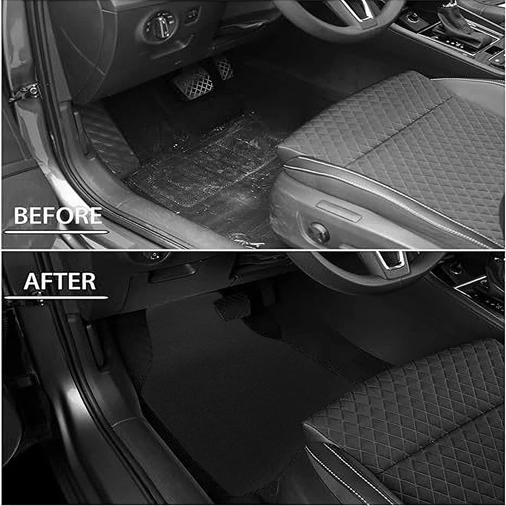 Universal Car Floor Mats – Front & Rear Set for SUVs, Sedans, and Vans