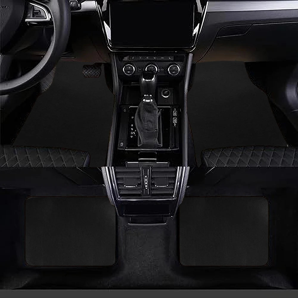 Universal Car Floor Mats – Front & Rear Set for SUVs, Sedans, and Vans