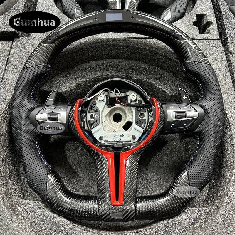 Alcantara LED Steering Wheel for BMW M Series & F-Chassis Models