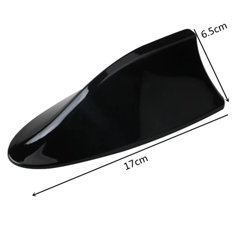 Universal Carbon Fiber Shark Fin Antenna – AM/FM Signal Booster