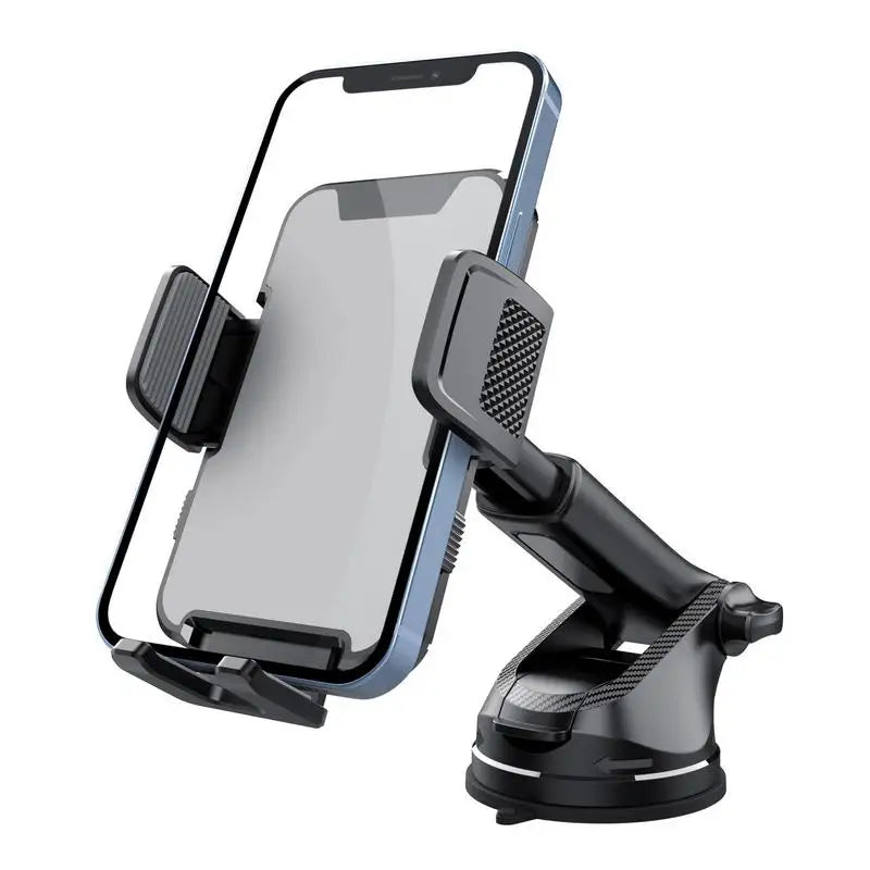 360° Rotating Phone Mount – Suction & Telescopic Holder for Windshield or Air Vent