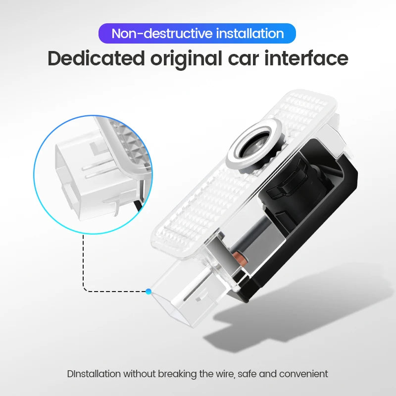 LED Car Door Welcome Projector Lights – For Audi S-Line Models