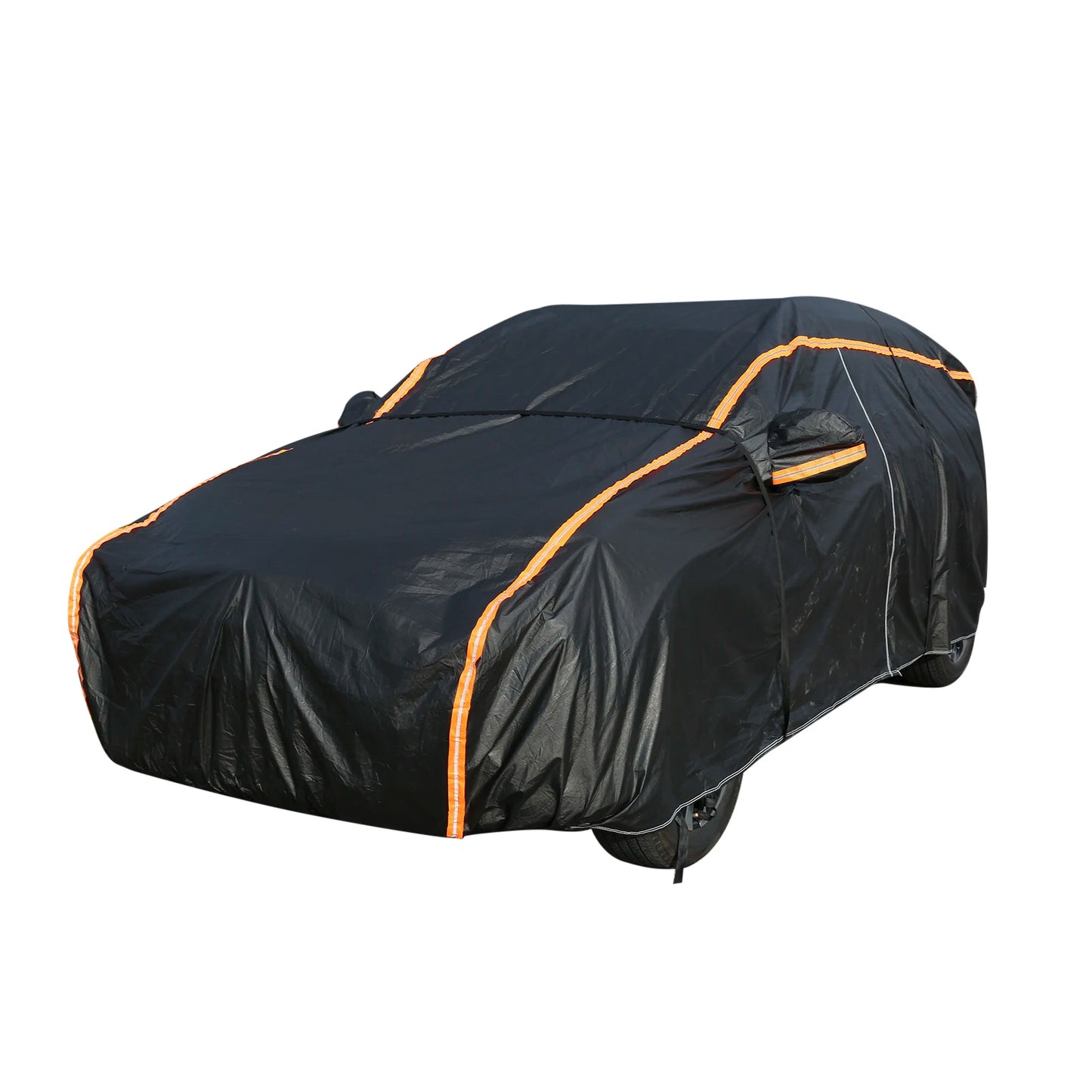 All-Weather Waterproof SUV Car Cover – UV, Snow, Rain & Dust Protection with Reflective Strips (Up to 19ft)