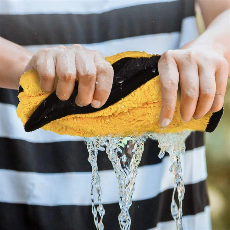 Microfiber Car Cleaning Towels (1/2/6pcs)