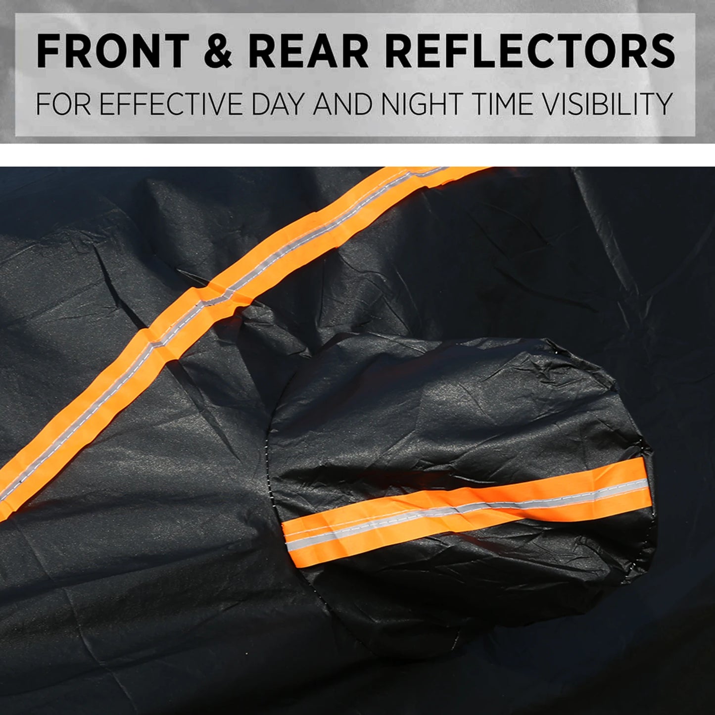All-Weather Waterproof SUV Car Cover – UV, Snow, Rain & Dust Protection with Reflective Strips (Up to 19ft)
