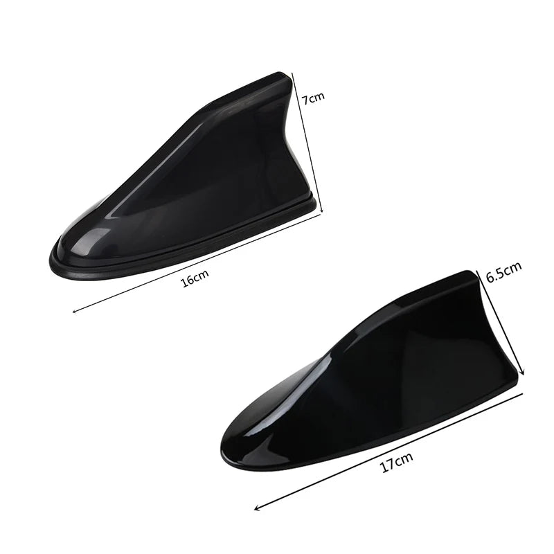Universal Carbon Fiber Shark Fin Antenna – AM/FM Signal Booster