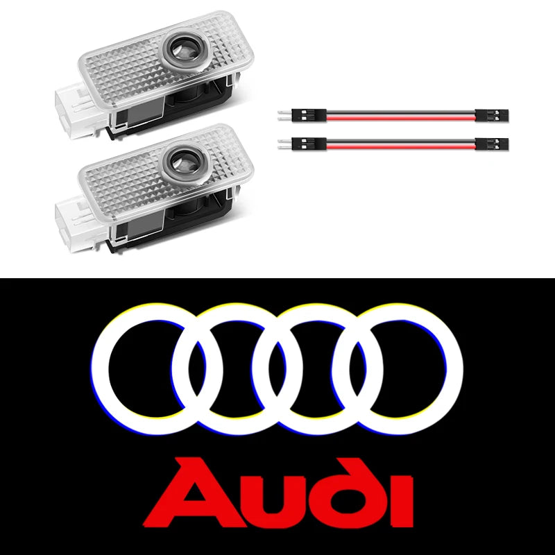 LED Car Door Welcome Projector Lights – For Audi S-Line Models