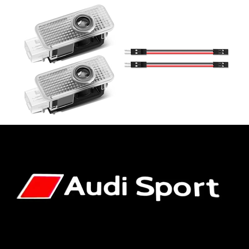 LED Car Door Welcome Projector Lights – For Audi S-Line Models