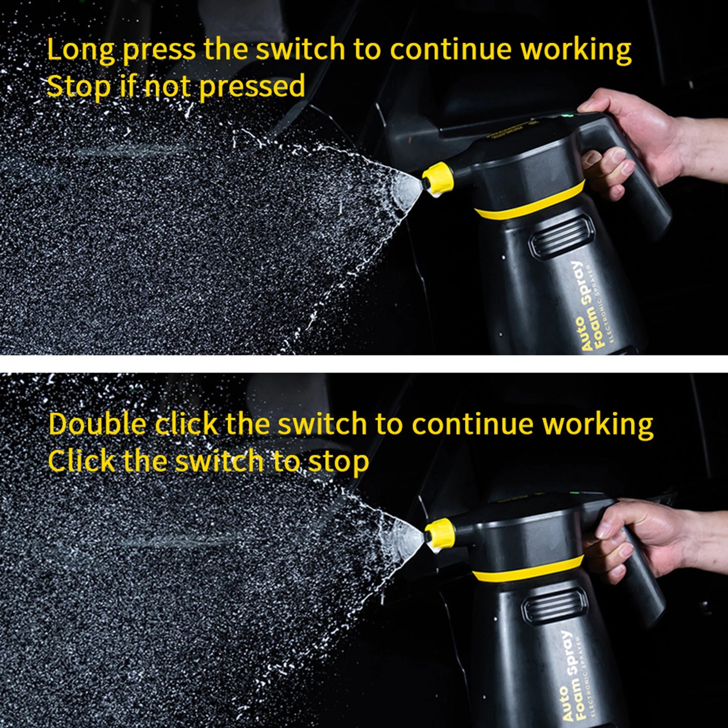 High-Pressure Foam Cannon – Manual Car & Motorcycle Wash Sprayer