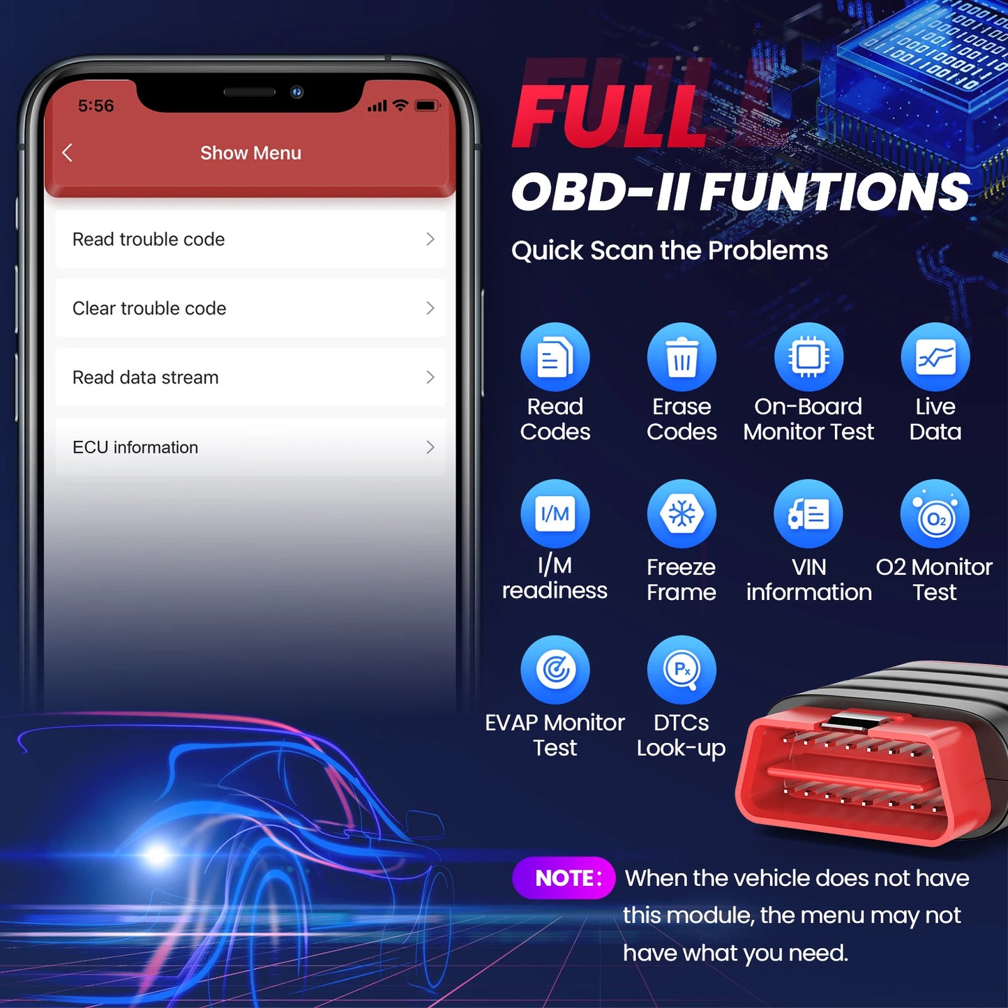 THINKCAR Thinkdiag Mini – Bluetooth OBD2 Full-System Car Scanner