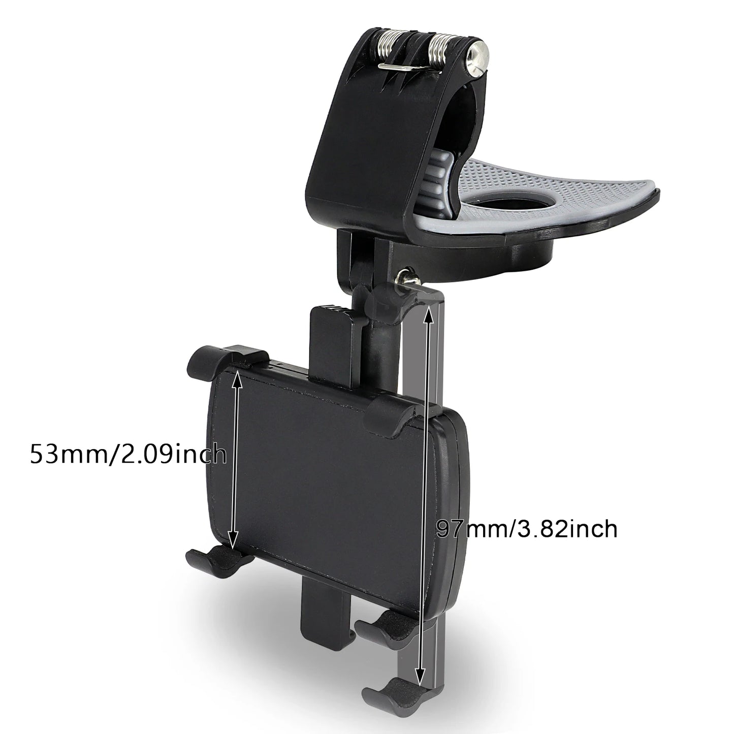 360° Dashboard Phone Mount – Universal Clip-On GPS & Phone Holder