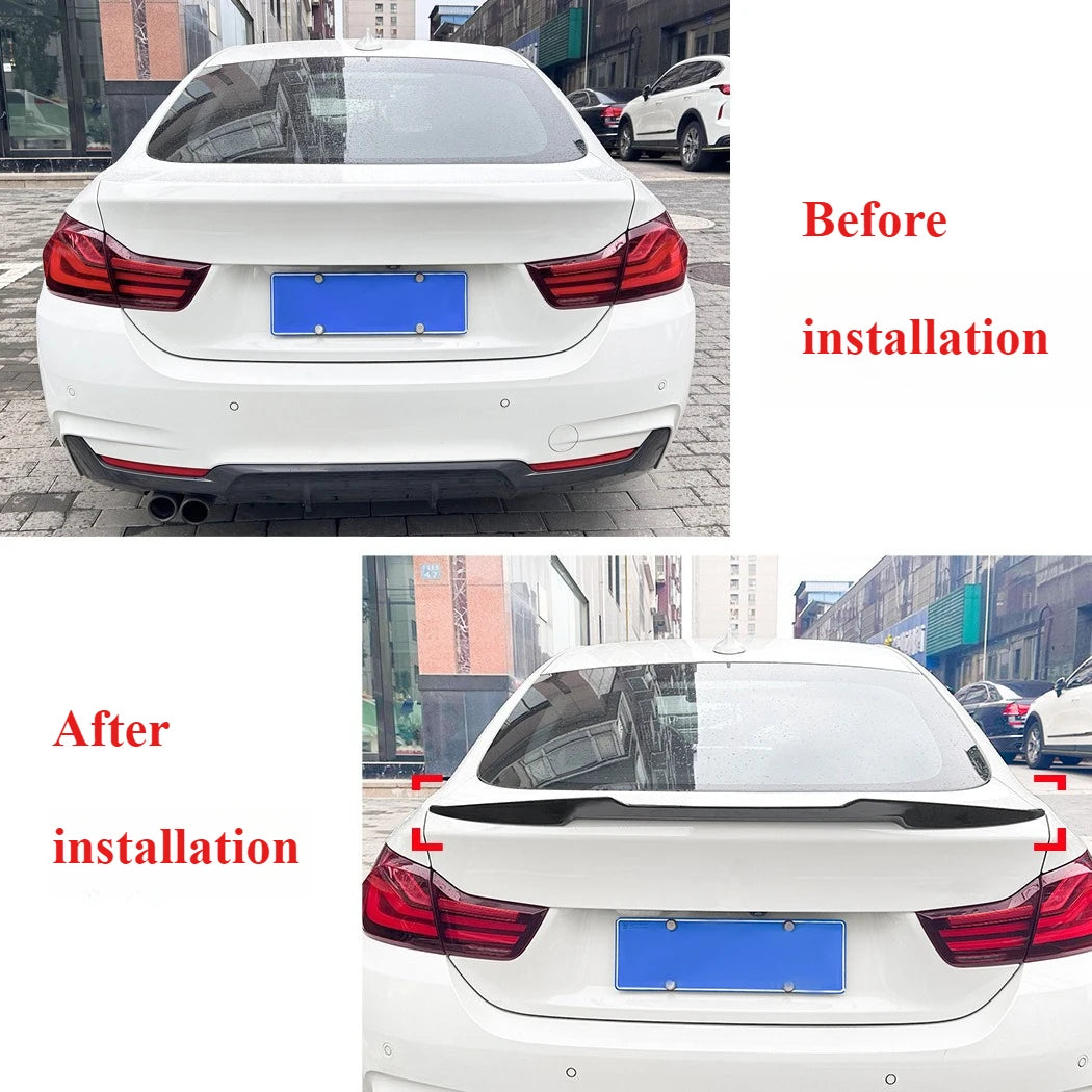 Gloss Black M4 Style Spoiler Wing – Fits BMW 4 Series F36 Gran Coupe 2014–2020