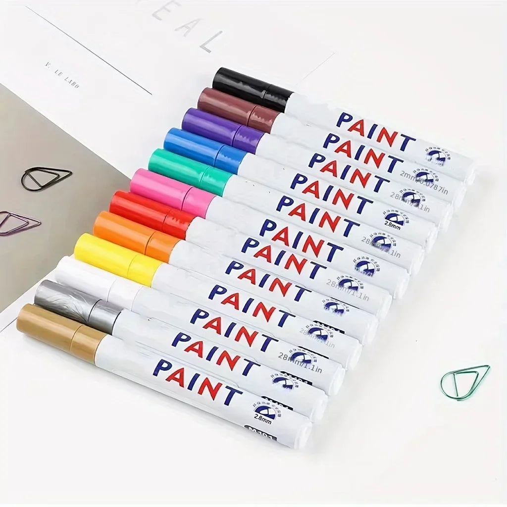 Waterproof Car Tire & Paint Marker Pen