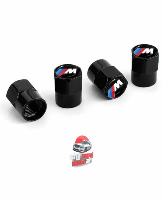 5pcs Metal Tire Valve Stem Caps – Fits BMW M Performance Models