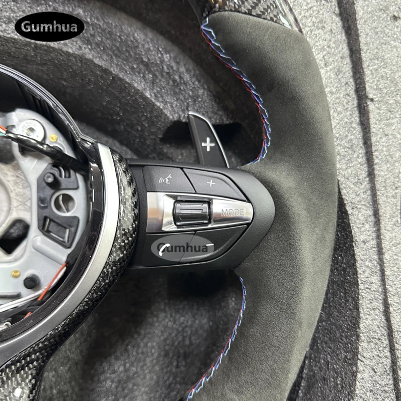 Alcantara LED Steering Wheel for BMW M Series & F-Chassis Models
