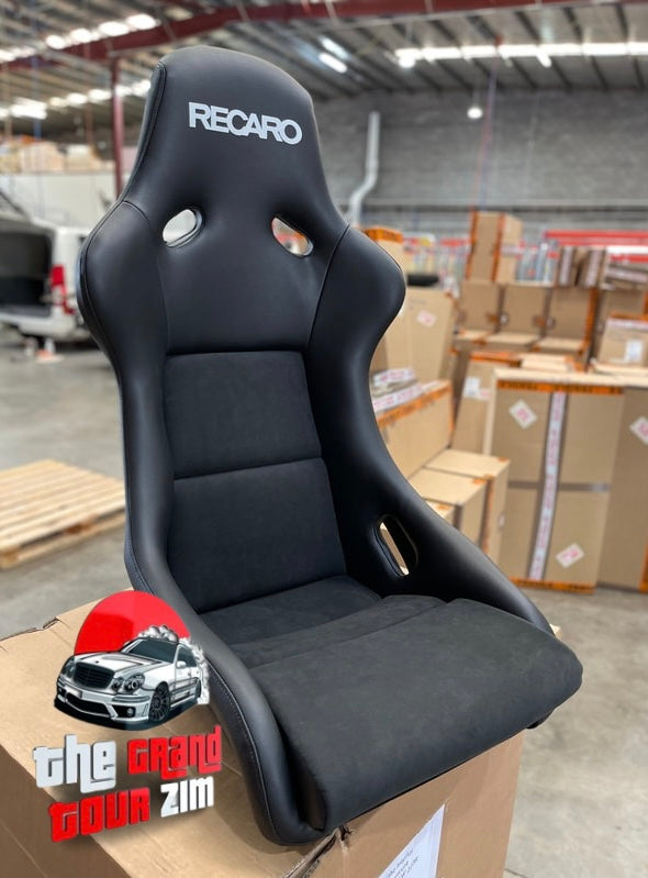 JDM RECARO SPG Lightweight Racing Bucket Seat – Carbon Fiber & Alcantara