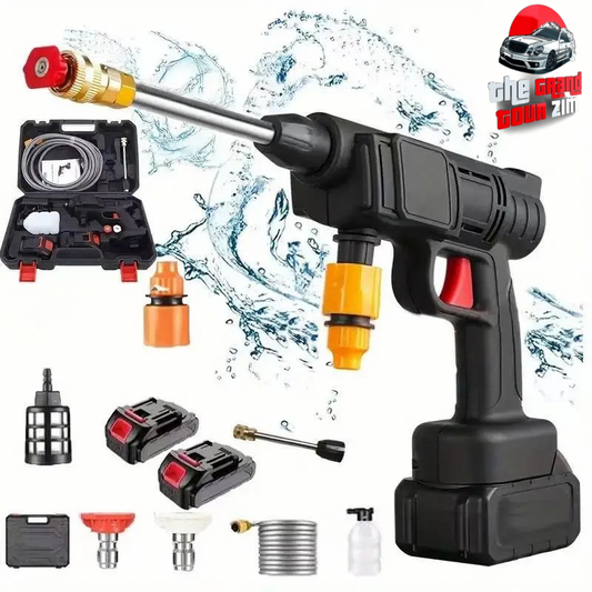 Cordless High-Pressure Car Washer – Portable Rechargeable Electric Cleaning Gun
