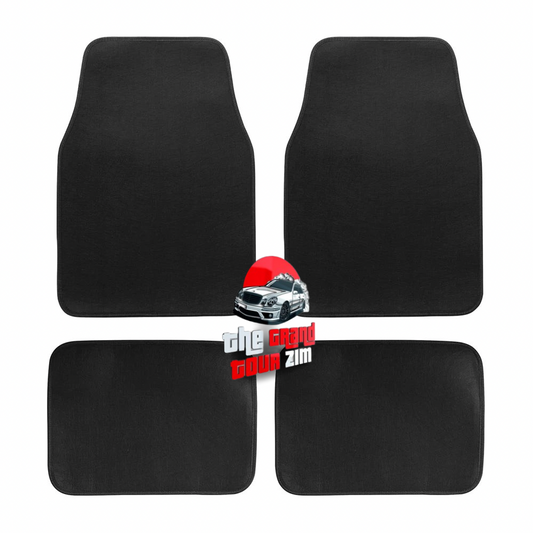 Universal Car Floor Mats – Front & Rear Set for SUVs, Sedans, and Vans