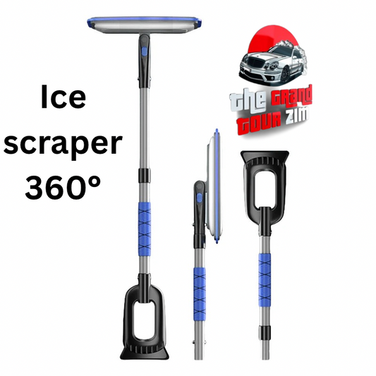3-in-1 Extendable Ice & Snow Scraper