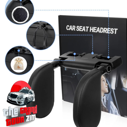 360° Adjustable Memory Foam Car Headrest