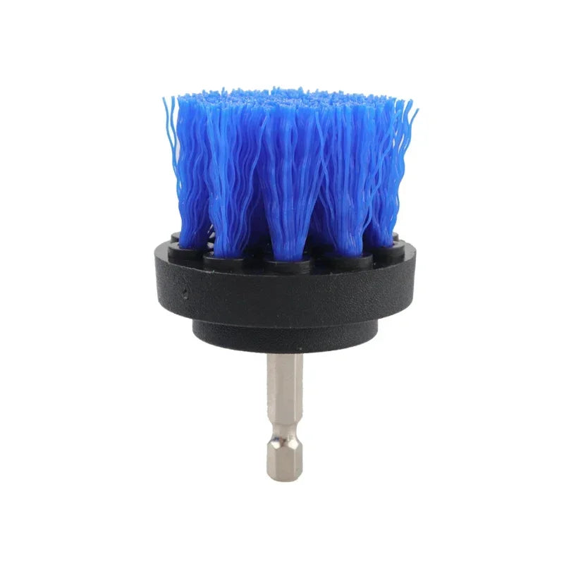 4” Blue Drill Brush Cleaning Kit
