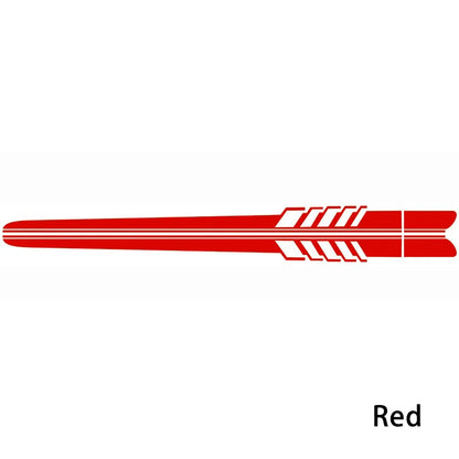 Universal Racing Stripe Car Decals(Side Skirts)