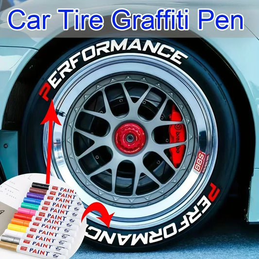 Waterproof Car Tire & Paint Marker Pen