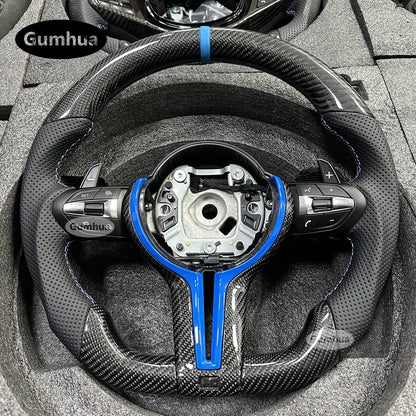 Alcantara LED Steering Wheel for BMW M Series & F-Chassis Models