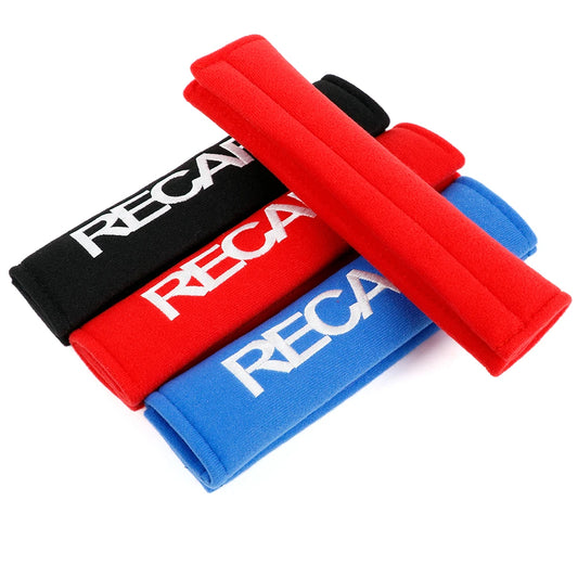2pcs JDM-Style Embroidered Cotton Seat Belt Shoulder Pads
