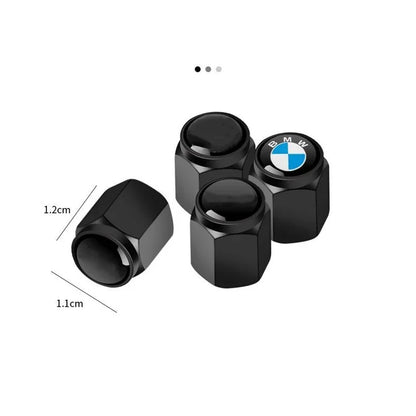 5pcs Metal Tire Valve Stem Caps – Fits BMW M Performance Models