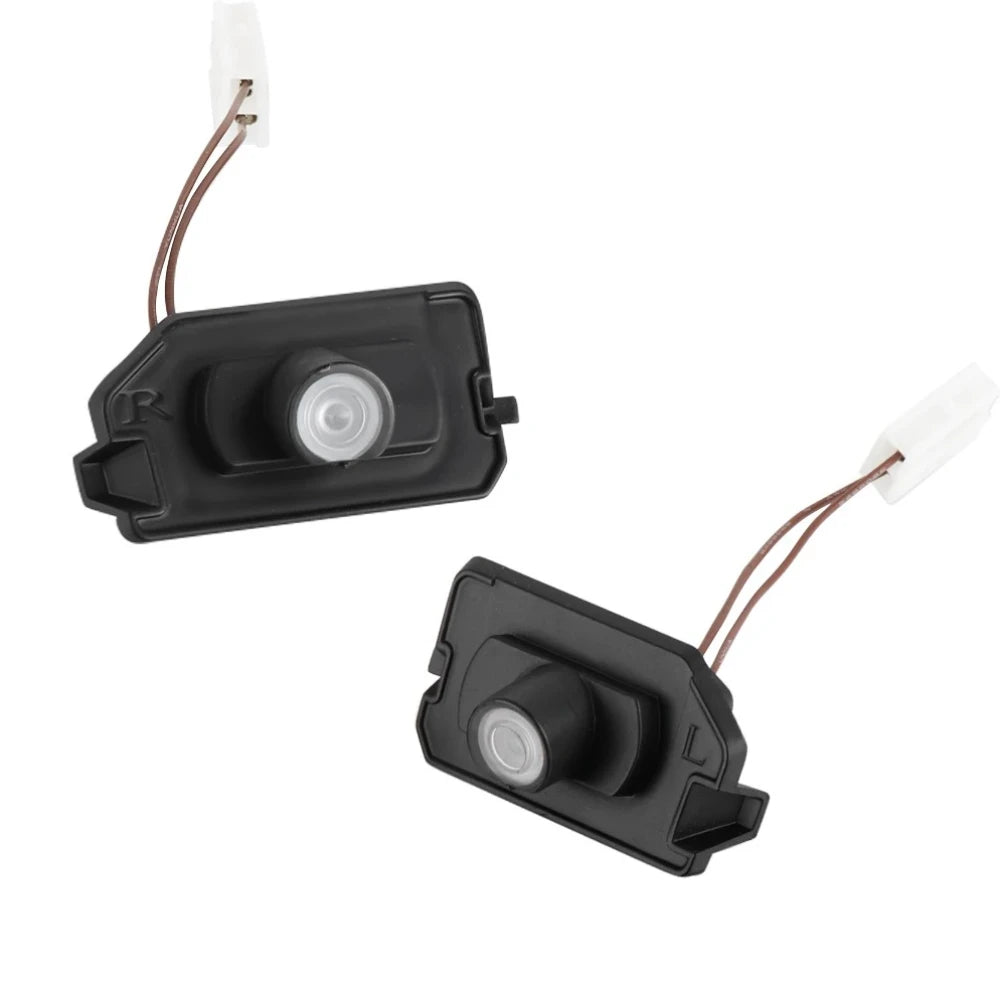 2PCS LED Angel Wings Welcome Lights – Mirror Projectors for Mercedes-Benz AMG
