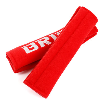 2pcs JDM-Style Embroidered Cotton Seat Belt Shoulder Pads
