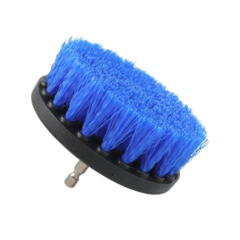 4” Blue Drill Brush Cleaning Kit