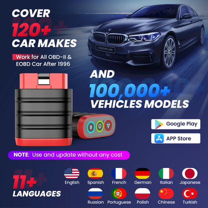 THINKCAR Thinkdiag Mini – Bluetooth OBD2 Full-System Car Scanner