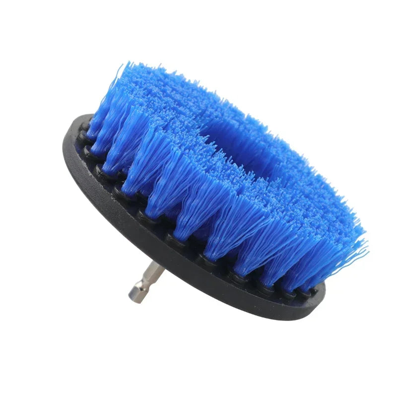 4” Blue Drill Brush Cleaning Kit